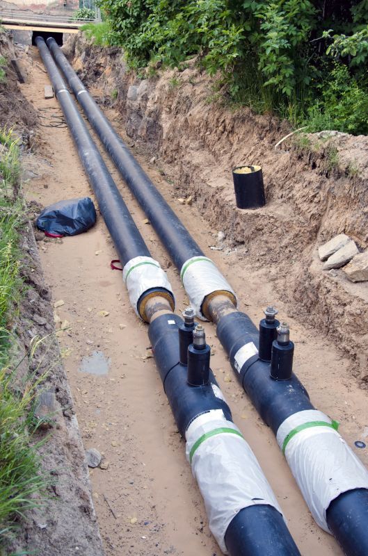 Pipe Connection and Backfilling