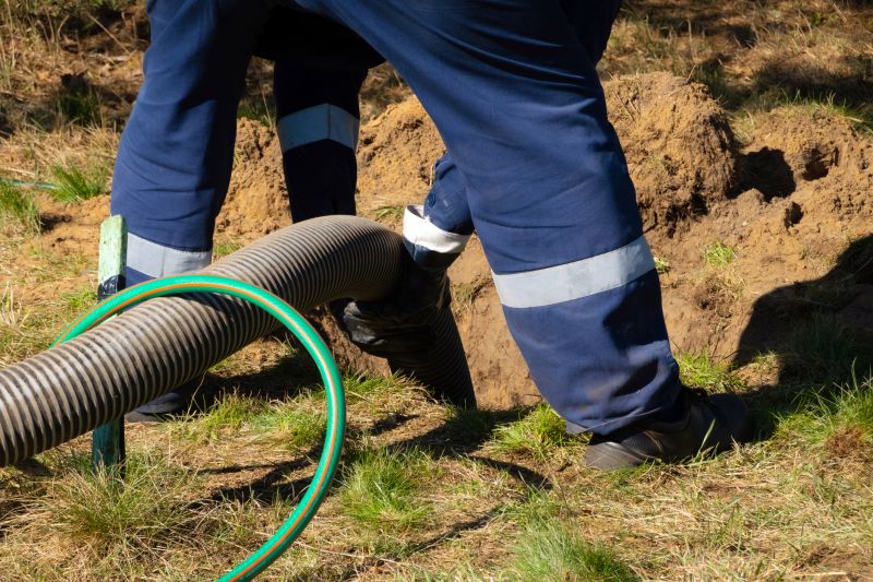 Local Septic System Evaluating pros at work